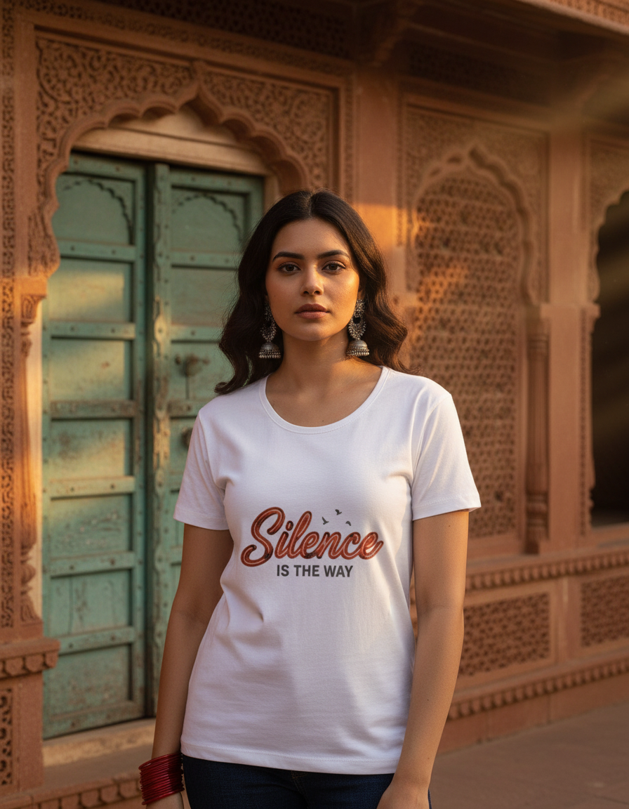 Women's "Silence Is The Way" Classic T-Shirt