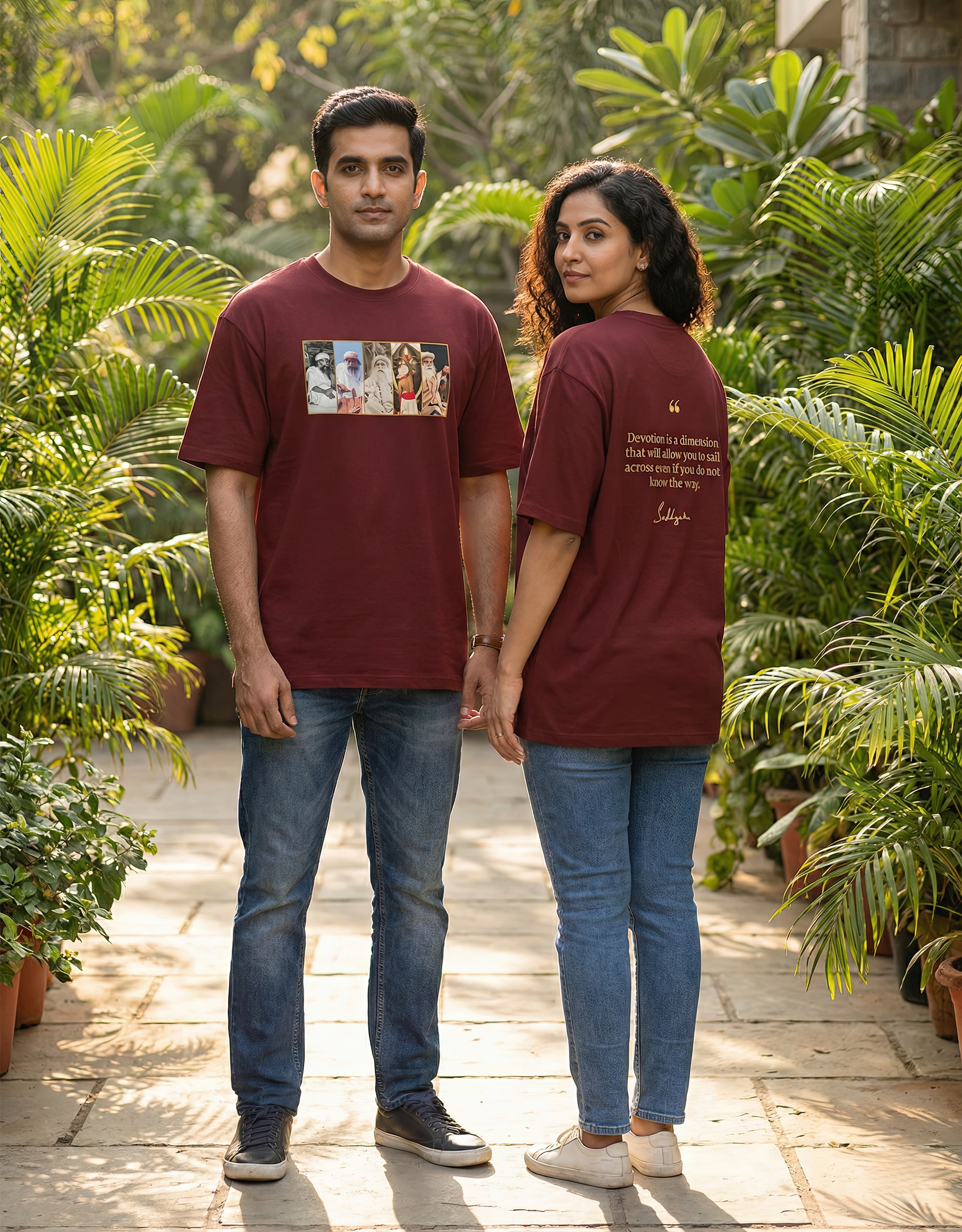 Unisex Classic ' The Sadhguru Tribute: Devotion Edition' Crew T-Shirt